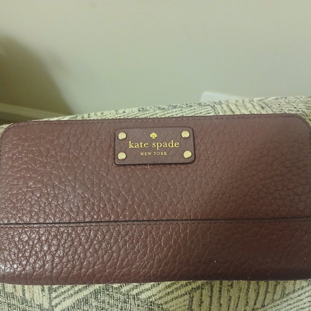 Kate Spade Pebbled Leather Wallet